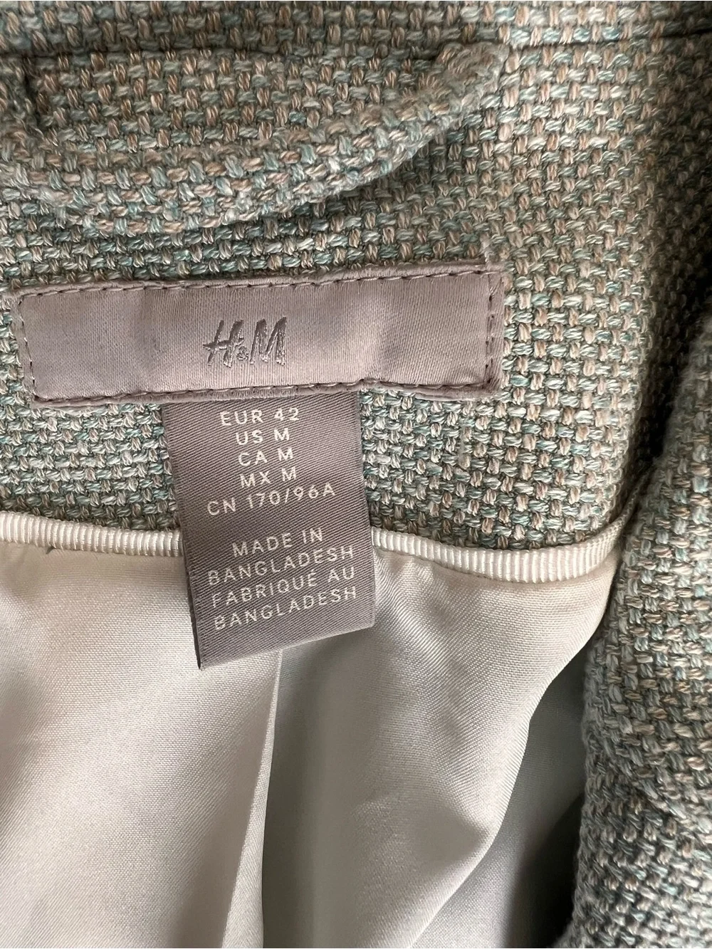 H&M structured single